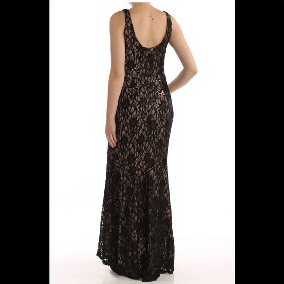 Betsy & Adam Dresses & Skirts - Women’s Formal Dress Size 10 Mermaid Black Betsy & Adam Sequins Lace Gown